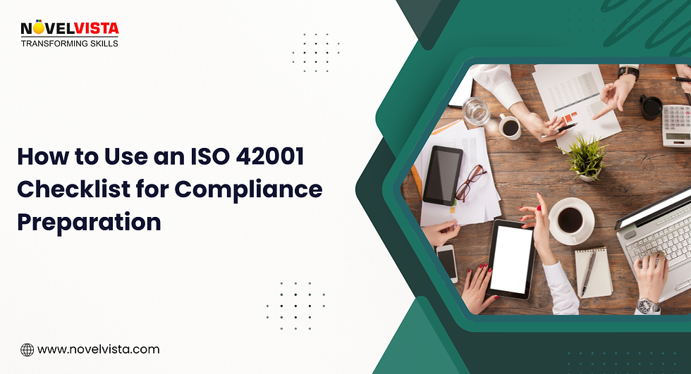 How to Use an ISO 42001 Checklist for Compliance Preparation