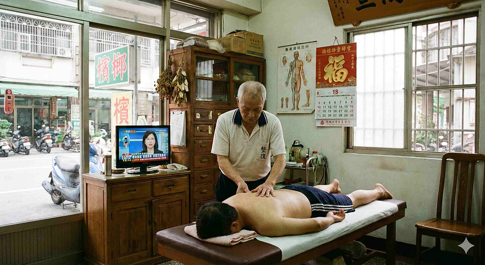 在身體慢下來的時候,療癒才真正開始:一段屬於大里的修復旅程