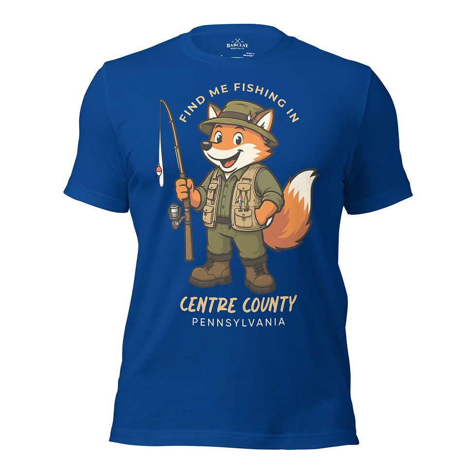 Thumbnail: Centre County Fishing T-Shirt