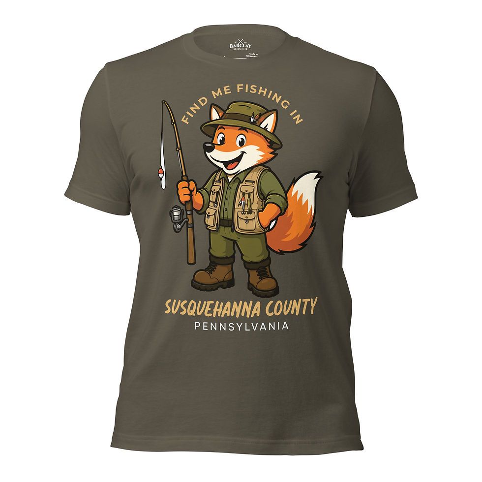 Thumbnail: Susquehanna County Fishing T-Shirt