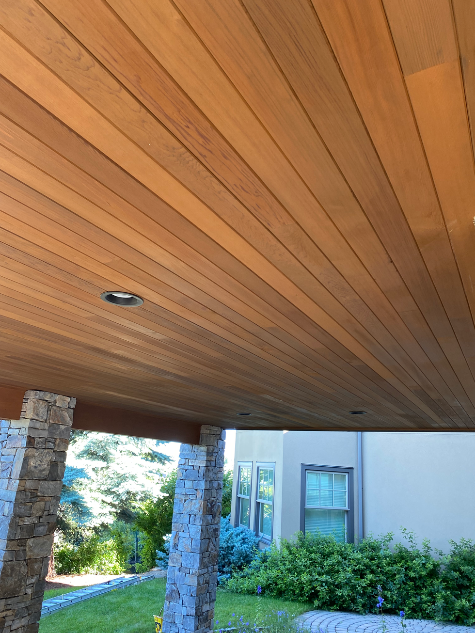 nice wood stain, calgary