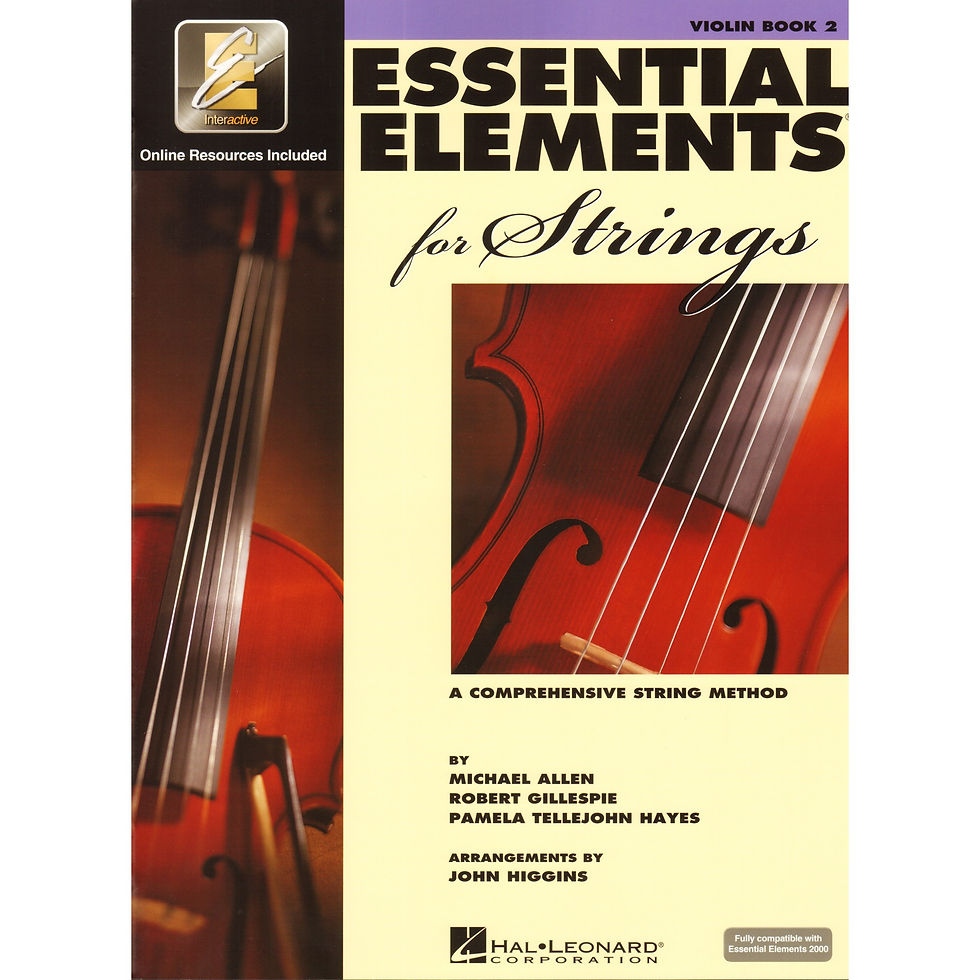 Essential Elements for Strings - Bk 2 Violin