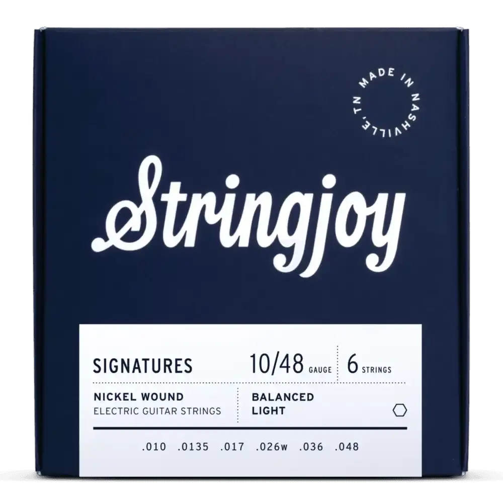 Stringjoy 10-48 Balanced Light Gauge Signatures - Nickel Wound Electric Strings