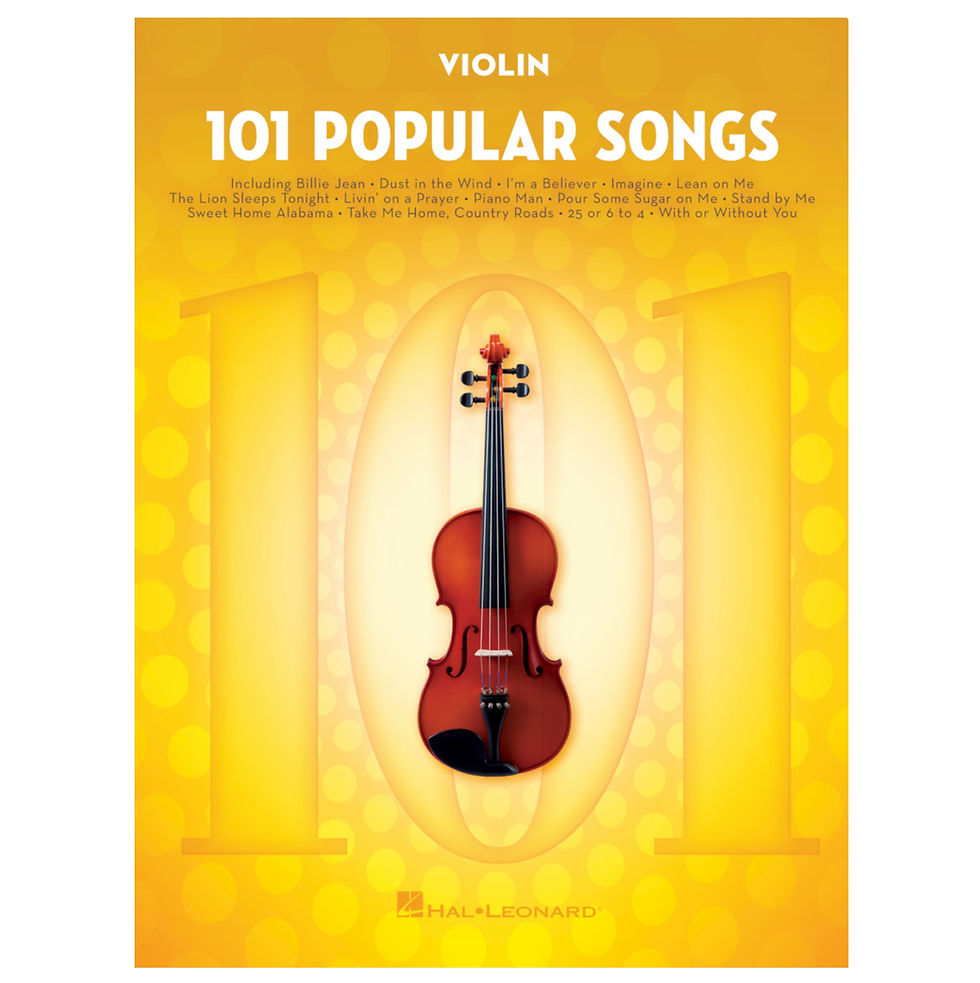 101 Popular Songs - Strings Violin