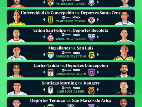 El Clásico entre Cobreloa y Deportes Antofagasta abre la quinta fecha del campeonato por TNT Sports