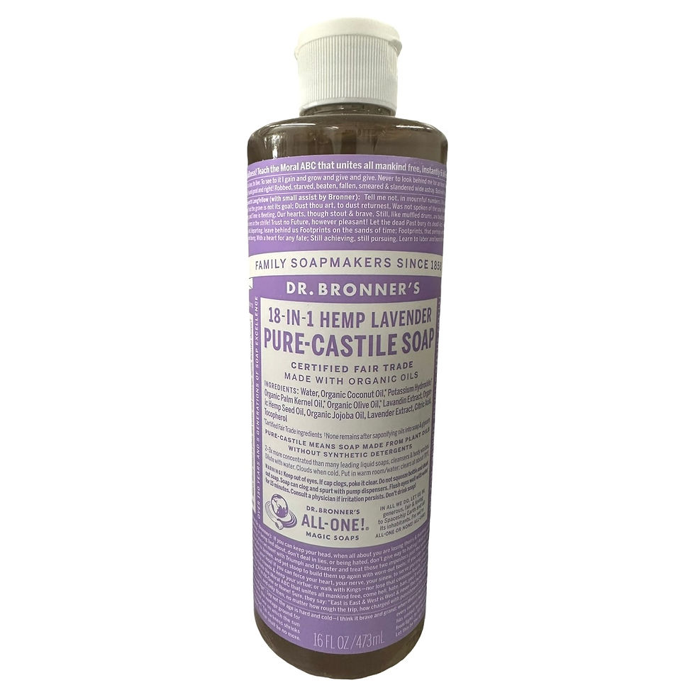 Castile Soap: Lavender