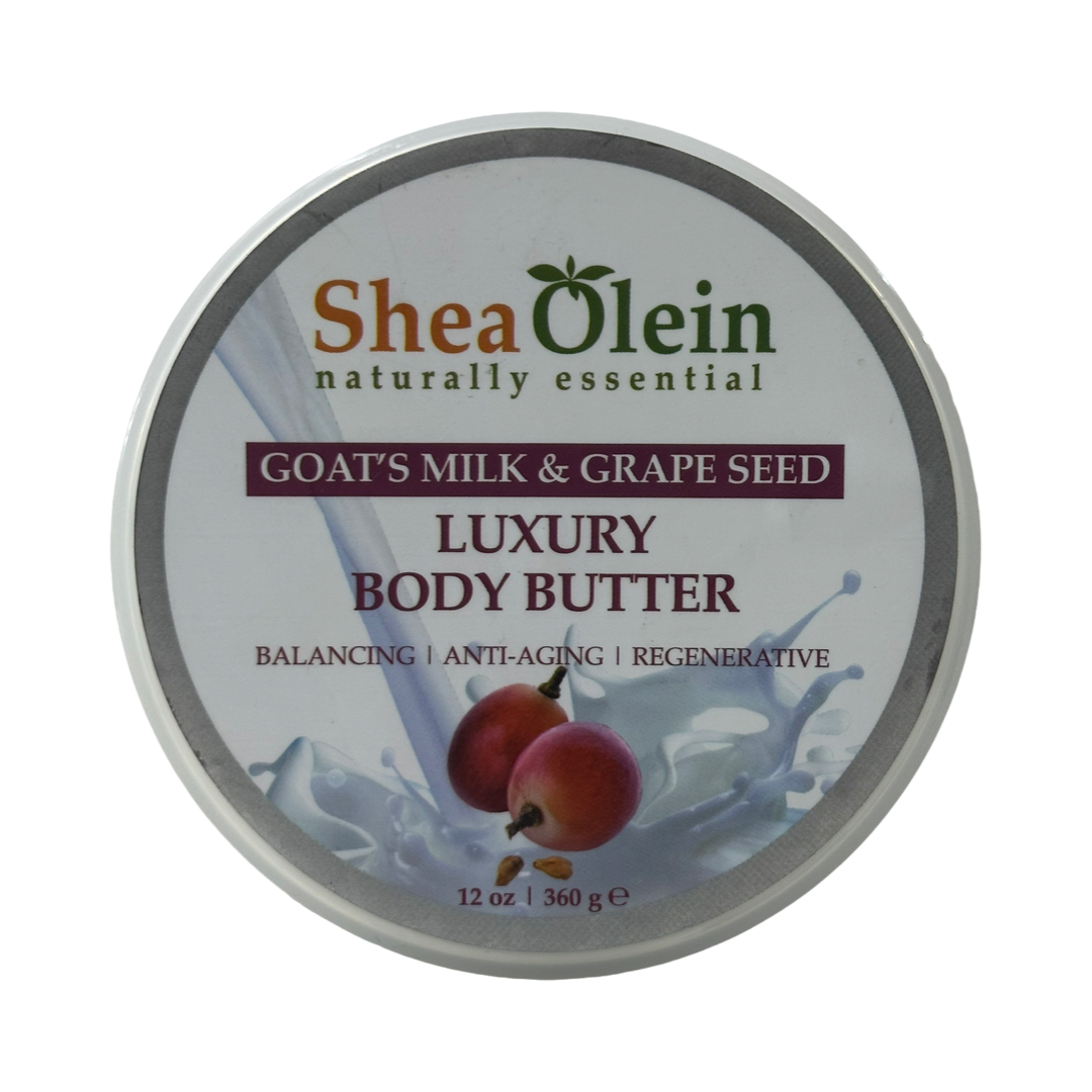 Shea Olein: Goat's Milk & Grape Seed Body Butter