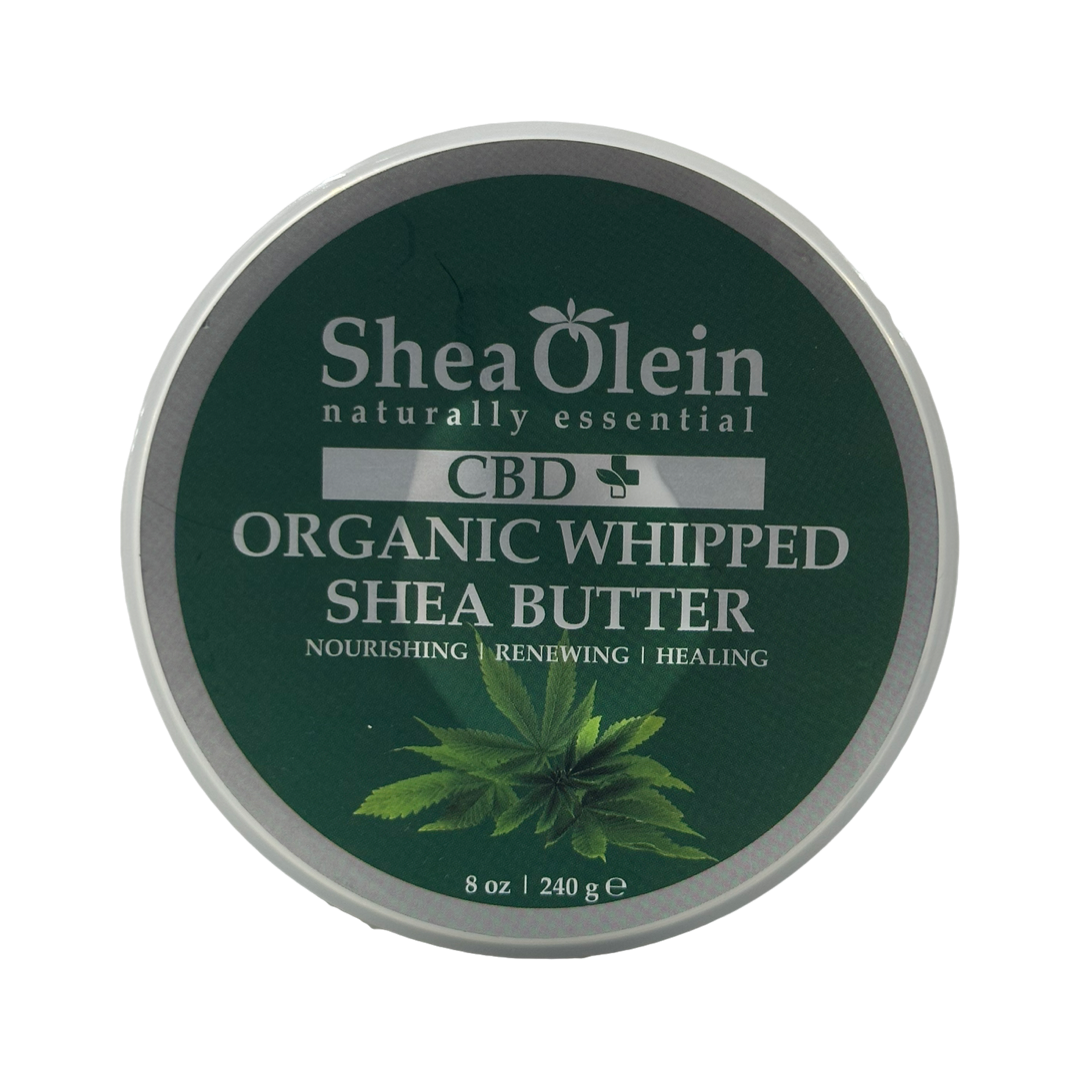 Shea Olein: CBD Organic Whipped Shea Butter