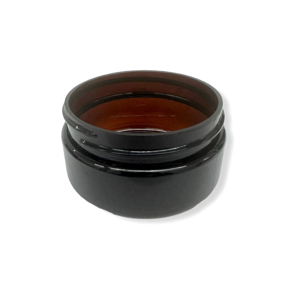 2oz AMBER JAR 58/400