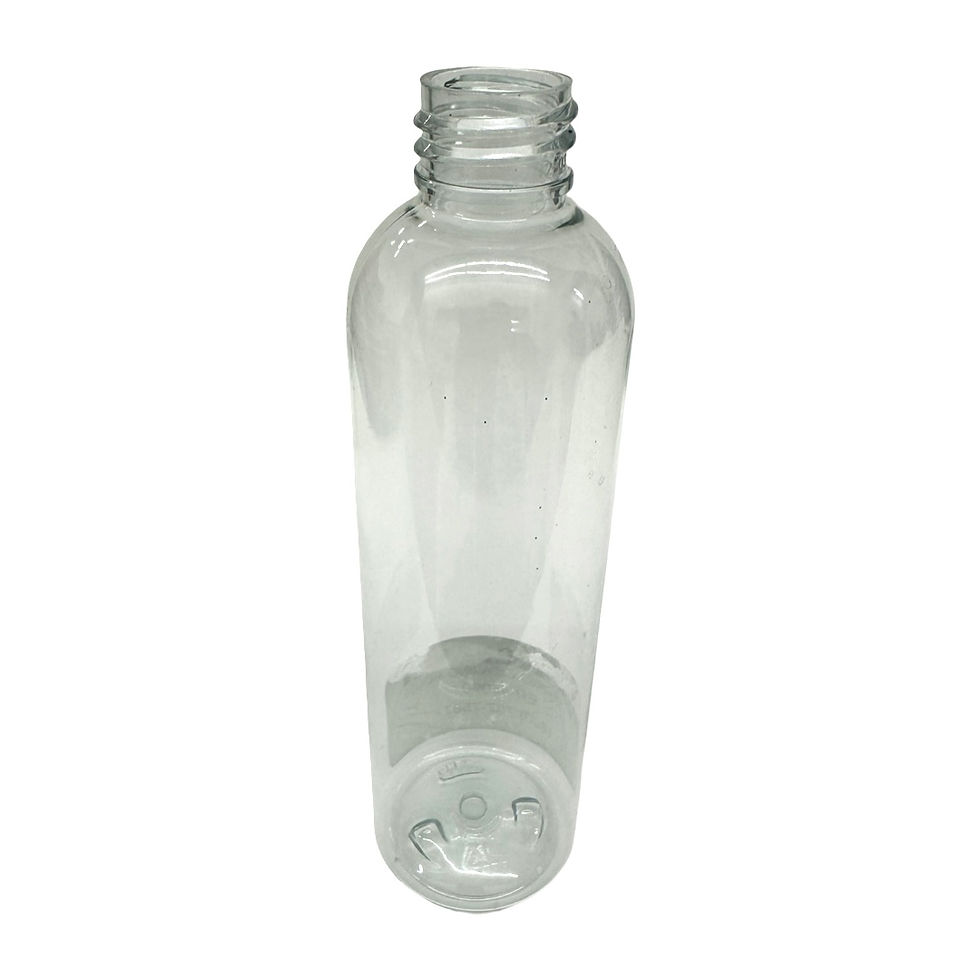 4 oz CLEAR PET BOTTLE
