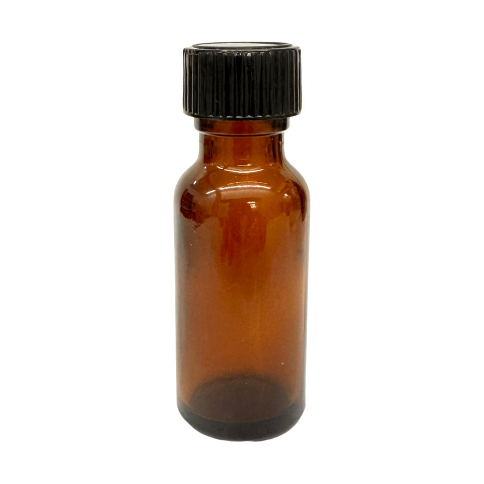 1/2oz Amber Glass Bottles