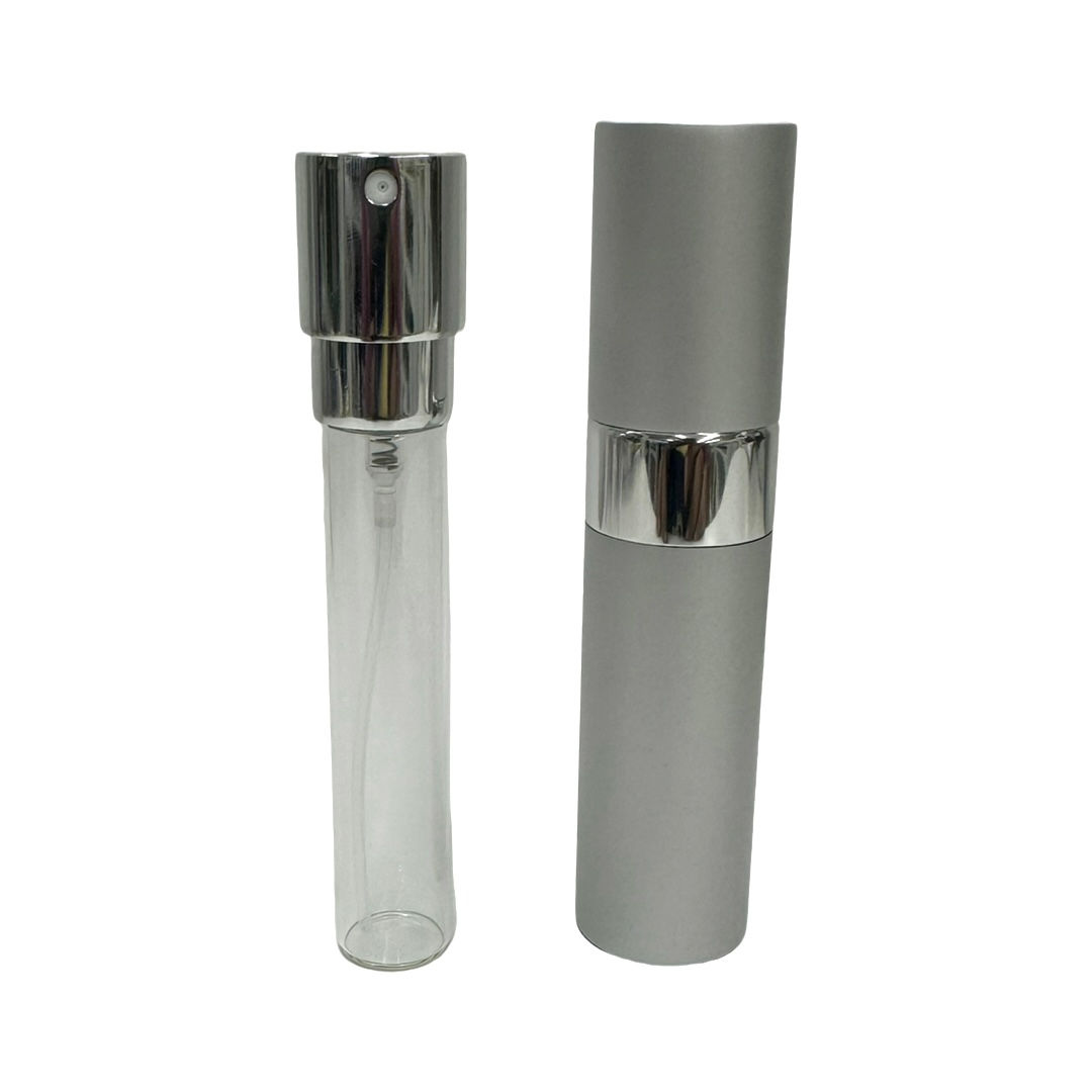 10ml Twist Atomizer Spray: Silver