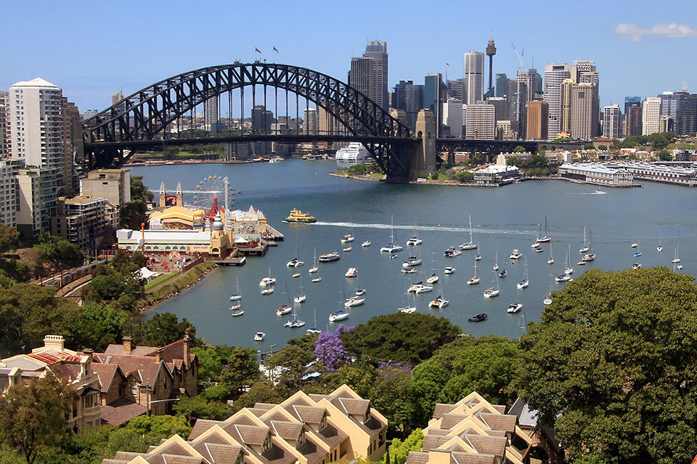 Lavender Bay. Holmes' boatyard
