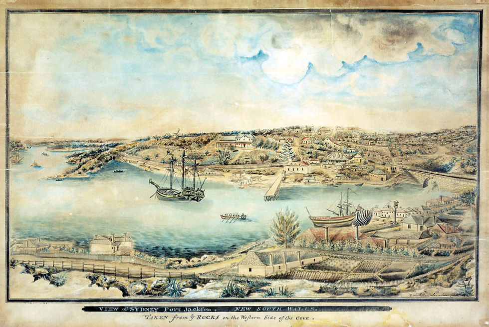 Sydney Cove Port Jackson 1804