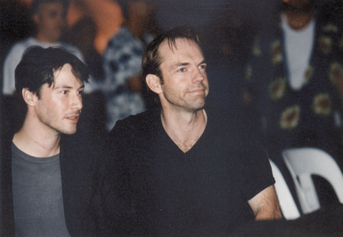 Keanue Reeves & Hugo Weaving at Tropfest 2026