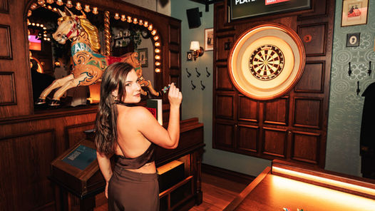 Now Open: Flight Club Brings Social Darts and Big Nights to Newtown