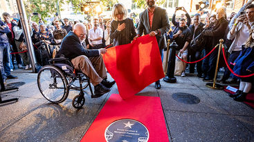 David & Margaret Join Randwick's Walk of Fame