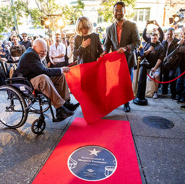 David & Margaret Join Randwick's Walk of Fame