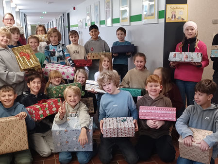 Weihnachten im Schuhkarton