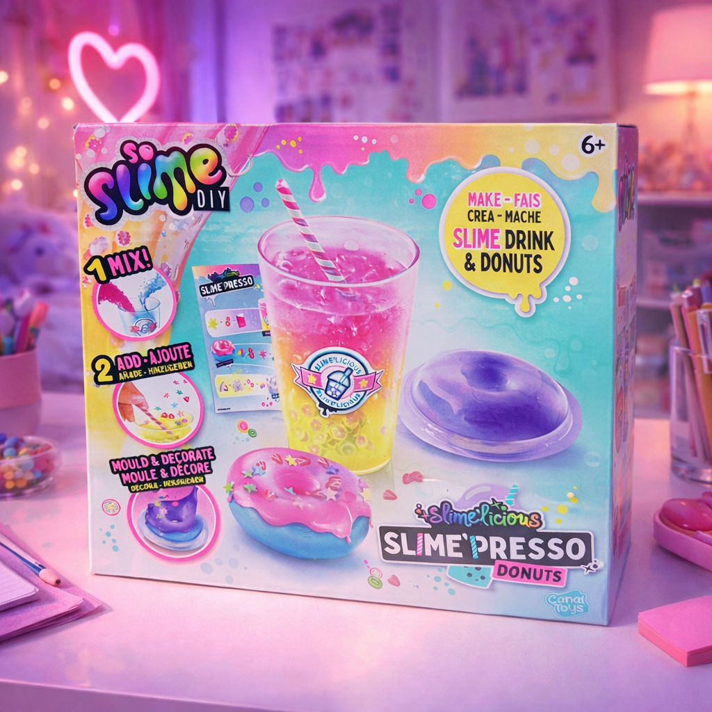 יצירת משקאות וסליים דונאטס