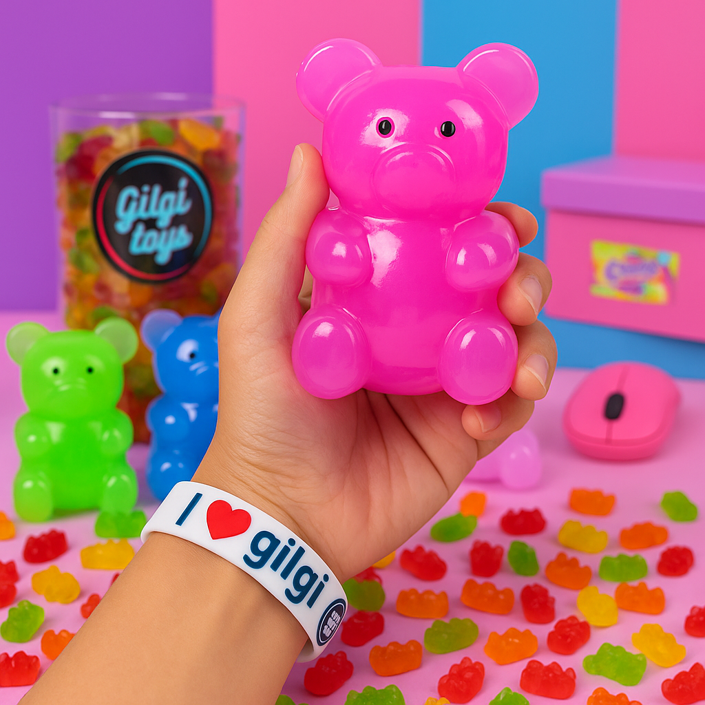 סקווישי דובון גומי דביק 