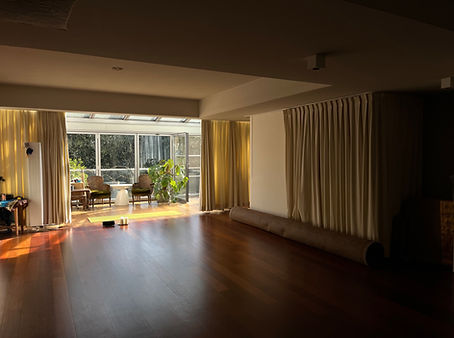 Hatha yoga studio