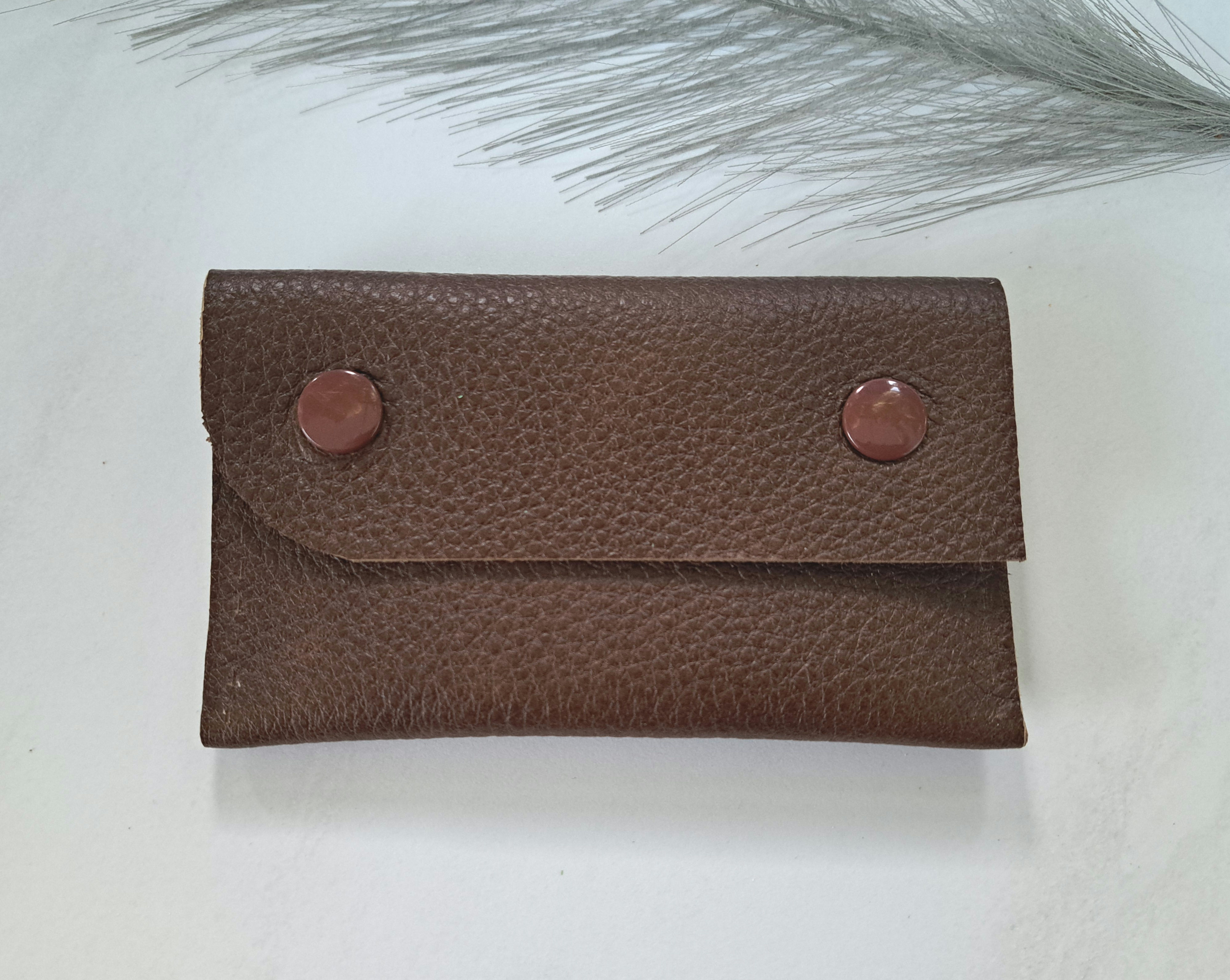 DIY handnaaien - lederen etui + waxdraad - 7