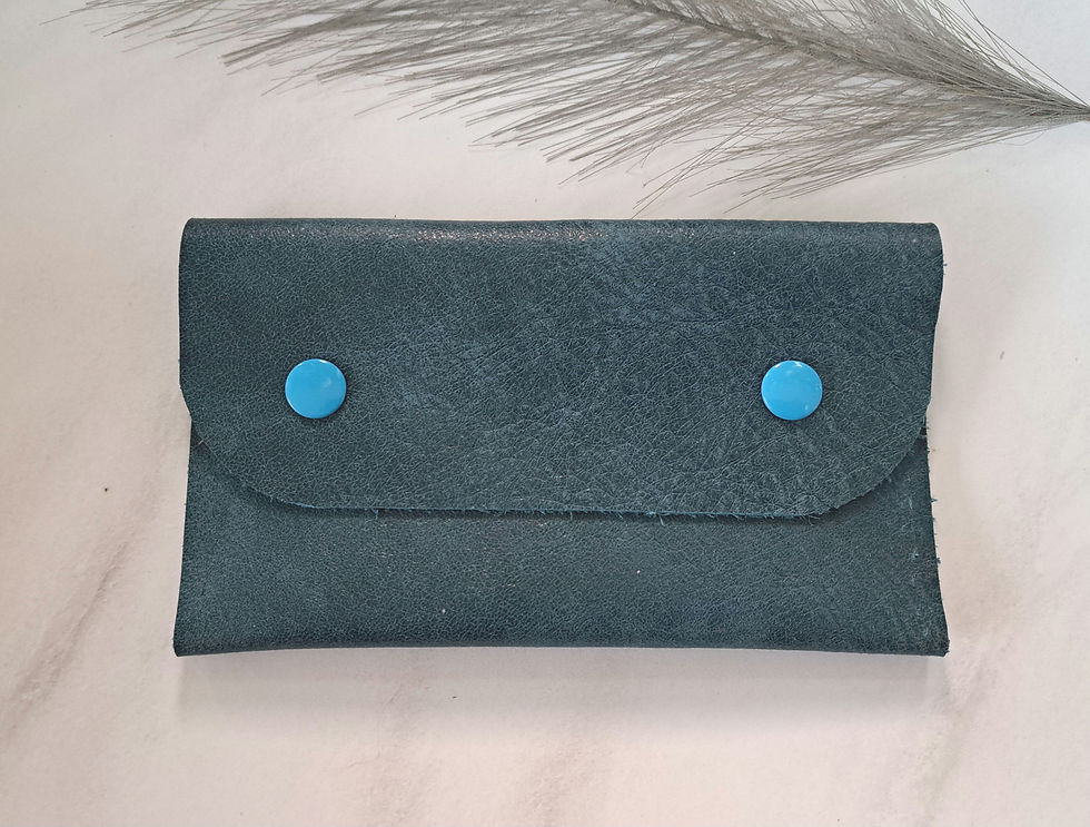 DIY handnaaien - lederen etui + waxdraad - 3