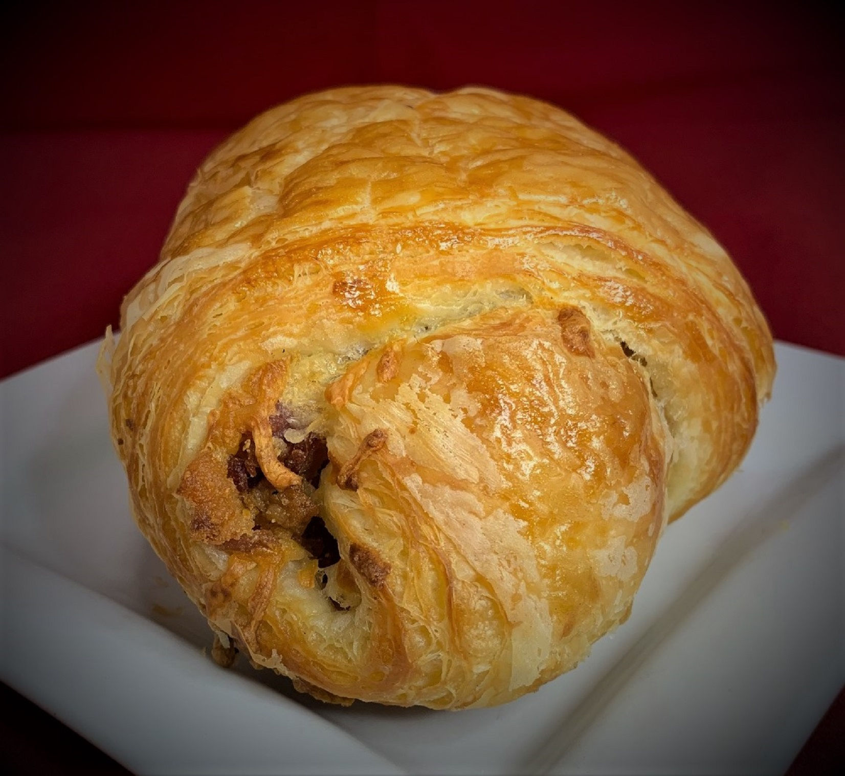Bacon and Monterey Jack Cheese Croissant