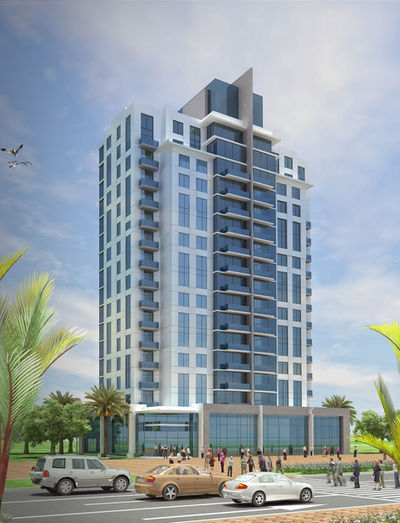 Hotel Apartment, Kinshahasa, Congo, Hospitality, Hotel, Apartments, Architecture, concept design, design development, Consortio