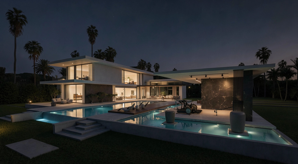 Villa Blanca, Marbella, Spain, Residential, Villa, Modern villa, Luxury villa, contemporary villa, Concept design, Architecture, facade design, interior, interior design, Consortio