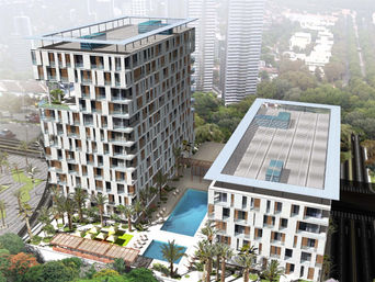 Central Square, Residential Tower, Apartments, Retail, Dubai, UAE, Consortio, Allen Shariff