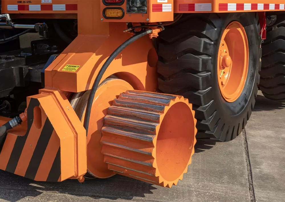 Rail King RK460 Road wheels