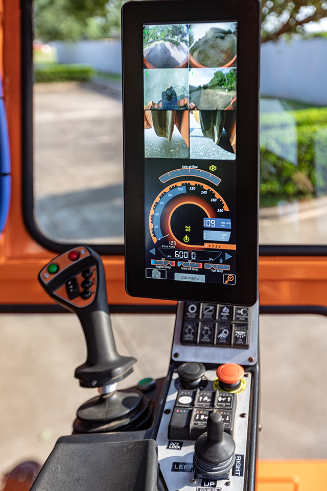 Rail King digital display
