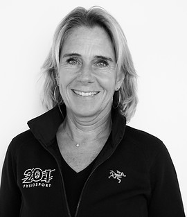 Carla medewerker bij fysiopraktijk 201FysioSport aan de Zijlweg in Haarlem