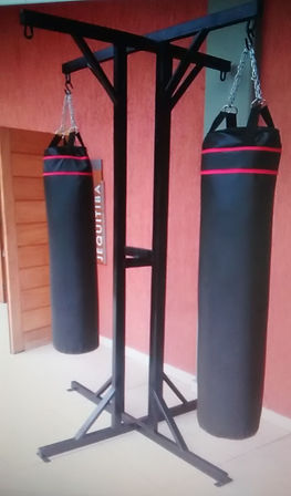 suporte de saco de pancada de chão com quatro apoios fabrica grupo star fit decathlon centaur olx mercado livre