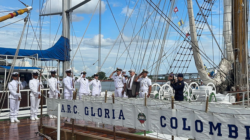 ARC Gloria Showcases Colombia’s Maritime Heritage During SAIL250 Celebrations in New Orleans