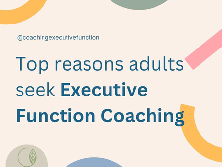 Unlocking Success: Top Reasons Adults Seek Executive Function Coaching