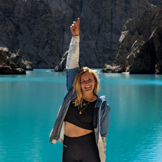 Kel-Suu Lake in Kyrgyzstan