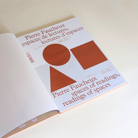 reliure sur mesure et unique pour le livre de pierre faucheux