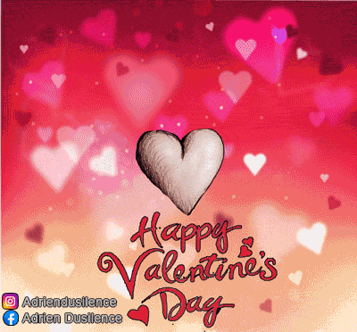 Dessin humour - Adrien Dusilence - humouristique - artiste - La Saint Valentin