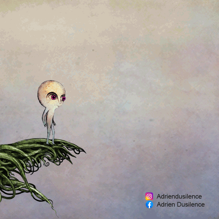 Use Your Head! - Blink Love - Gif - Adrien Dusilence - artist