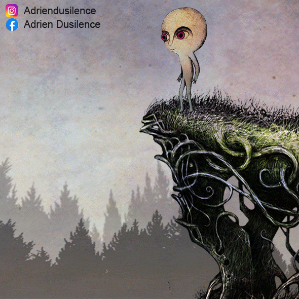 Use Your Head! - Gif - Adrien Dusilence - artist