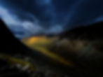 LATE AFTERNOON ABOVE THE PASS by Andrew Butter