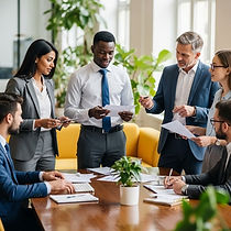 Team working together