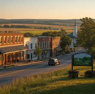 Bakery delivery route Churchville, MD main street
