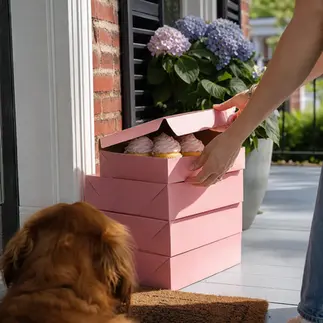 Custom cupcake delivery porch Bel Air, MD