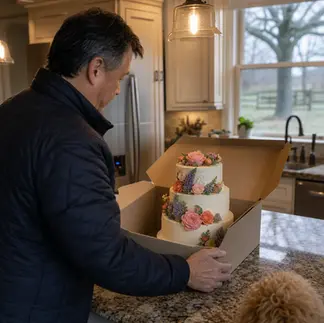 Custom cake delivery Churchville, MD kitchen colonial