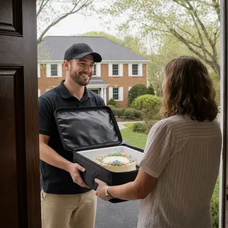 Bakery delivery custom cake Fallston, MD doorstep