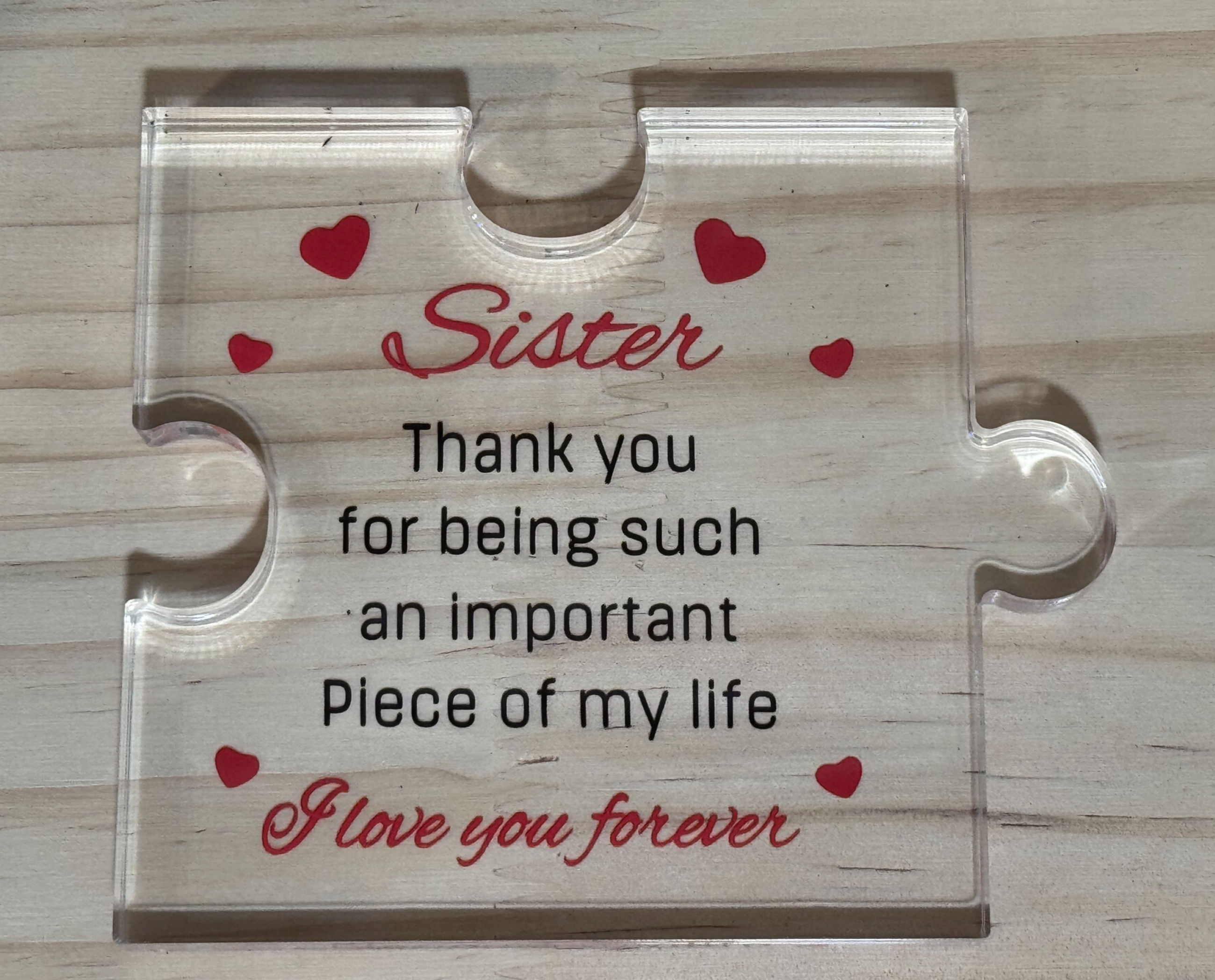 Engraved Acrylic Building Blocks Puzzle